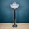 Mid-Century White Murano Floor Lamp from Mazzega, Italy, 1970s 1