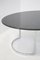 Marble and Chromed Metal Table by Vittorio Introini 8