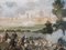 Carle Vernet, Napoleonische Schlacht in San Giorgio, Mantua, Handkolorierte Radierung, Gerahmt 7