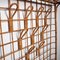 Large Mid-Century Italian Rattan and Bamboo Canes Coat Rack, 1960s, Image 2