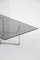 Smoking Table in Glass and Steel by Vittorio Introini 2