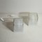 Cube-Shaped Table Lamps in Satin Glass, Late 1970s, Set of 2 6