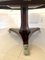 Antiker runder Regency Palisander Tisch mit Bronzefüßen 9
