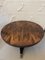 Antiker runder Regency Palisander Tisch mit Bronzefüßen 4