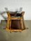French Elm and Leather Chairs from Maison Regain, 1970s, Set of 4, Image 13
