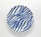 Hand Painted Zebra Plate by Dalwin Designs 1