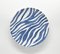 Hand Painted Zebra Plate by Dalwin Designs, Image 1