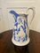 Antique Victorian Blue and White Jugs by Samuel Alcock, Set of 3 6