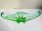 Grüne Schale aus Muranoglas von Made Murano Glas, Italien, 1960er 6