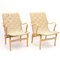 Chaises Eva Vintage par Bruno Mathsson pour Karl Mathsson, 1950s, Set de 2 1