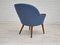 Danish Design Wool Fabric Teak Lounge Chair from Camira Furniture, 1960s 10
