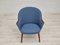 Danish Design Wool Fabric Teak Lounge Chair from Camira Furniture, 1960s 9