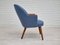 Danish Design Wool Fabric Teak Lounge Chair from Camira Furniture, 1960s 5