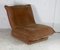 French Velvet Fireside Caramel Chair, 1970s 21