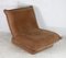 French Velvet Fireside Caramel Chair, 1970s 18