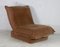 French Velvet Fireside Caramel Chair, 1970s 19