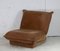 French Velvet Fireside Caramel Chair, 1970s, Image 12