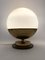 Lámpara de mesa Mid-Century esférica de cristal de Murano de Mazzega, Italy, años 60, Imagen 7