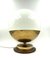Lámpara de mesa Mid-Century esférica de cristal de Murano de Mazzega, Italy, años 60, Imagen 13