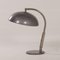 Lampe de Bureau Modèle 144 Gris Argenté par H. Busquet pour Hala, 1950s 2