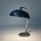 Lampe de Bureau Modèle 144 Gris Argenté par H. Busquet pour Hala, 1950s 3