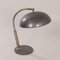 Lampe de Bureau Modèle 144 Gris Argenté par H. Busquet pour Hala, 1950s 8