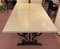 Tavolo Art Déco in marmo e ferro battuto, Immagine 11