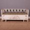 Swedish Original Painted Settle Bench 1