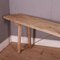 French Scrubbed Poplar Trestle Table, Image 3
