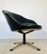 Mid-Century Danish Black Leather Lounge Chair, 1970s, Image 4