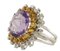 Amethyst, Topaz, Diamond & White Gold Sun Ring 2