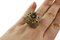 Diamond, Blue and Yellow Sapphire, Rose Gold & Silver Fashion Ring 7