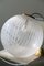 Vintage Murano Filigrana Ceiling Lamp 9