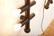 Metal Brown Painted Wall Lamp, Image 6