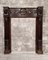 Antiker gotischer slawonischer Kamin aus Eiche im Neorenaissance-Stil 1