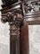Antiker gotischer slawonischer Kamin aus Eiche im Neorenaissance-Stil 8