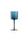 Gestreiftes blaues Gigolo Wasserglas von Nason Moretti 1