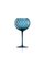 Blaues Gigolo Weinglas von Nason Moretti 1