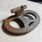 Vintage Bronze Push and Pull Bakery Door Handle Pretzel, 1960s, Image 7