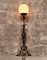 Arts and Crafts Wrought Iron Floor Lamp 1