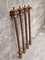 Painted and Gilded Wood Corinthian Columns, Set of 4, Image 4