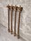 Colonne corinzie in legno dipinto e dorato, set di 4, Immagine 3