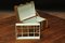Curved Doll Trunk or Jewelry Box with Checkerboard, Image 2