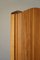 French Art Deco Room Divider in Patinated Pine Attributed to Jomain Baumann, 1940s 14