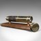 Victorian English 3 Draw Telescope in Brass with Terrestrial Refractor, 1900 1