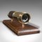 Victorian English 3 Draw Telescope in Brass with Terrestrial Refractor, 1900 5
