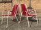 Raspberry Red Stacking Spaghetti Chairs, Set of 4, Image 6