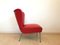Restored Tubular Metal & Leatherette Ear Chair from Drabert, Image 11