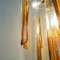 Lampade a sospensione a forma di fiore in vetro di Murano di Carlo Nason per Mazzega, anni '70, set di 2, Immagine 14