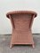 Pink Synthetic Wicker Garden Tub Chair 8